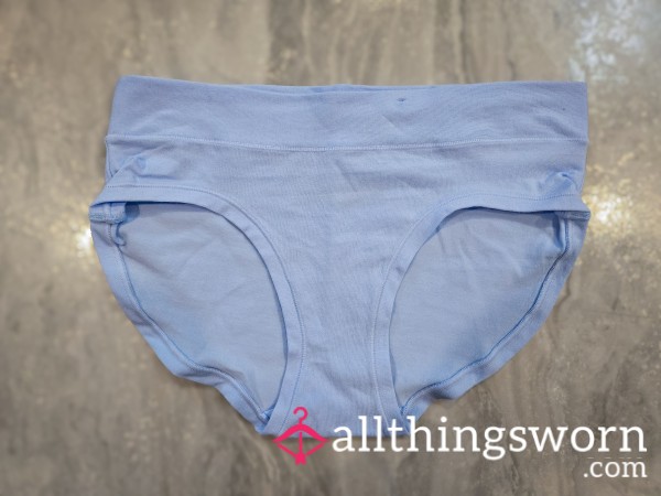 Baby Blue Cotton Panties ❤︎₊ ⊹
