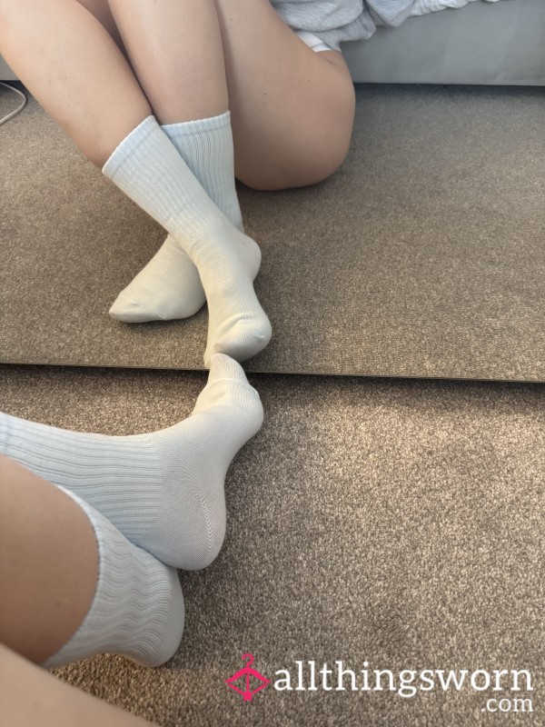 Baby Blue Irresistible Socks 🦋