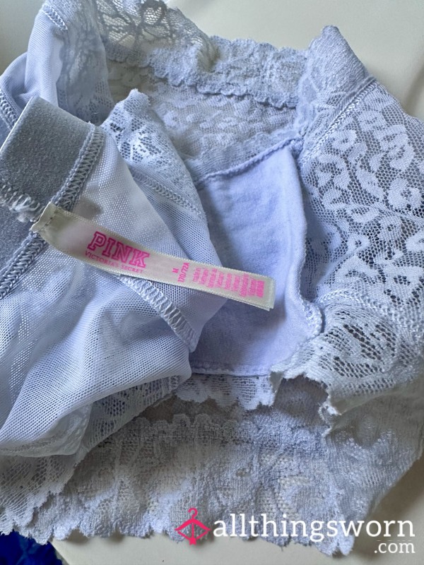Baby Blue Leopard VS Pink Panties