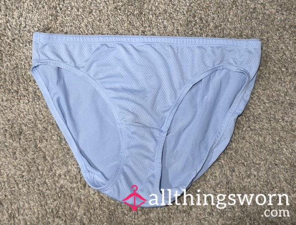 Baby Blue, Old, With Stains