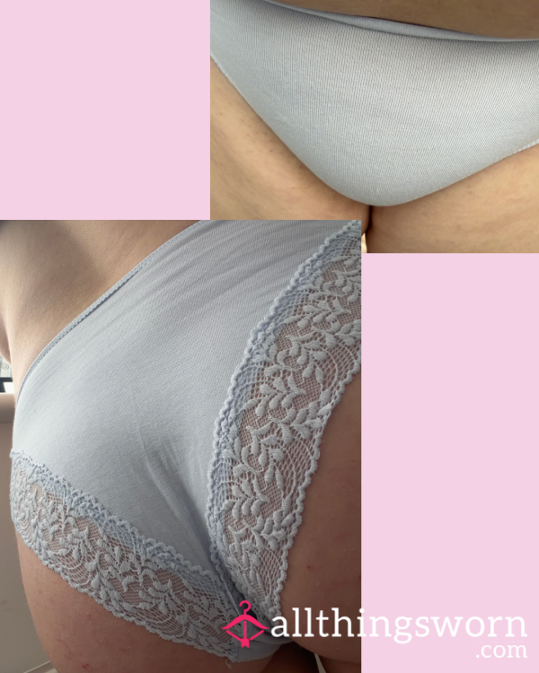 BABY BLUE PANTIES 24 HR WEAR