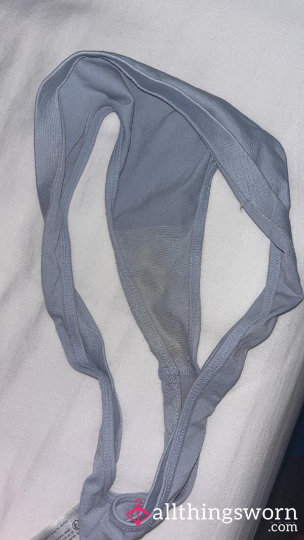 Baby Blue Stained Panties