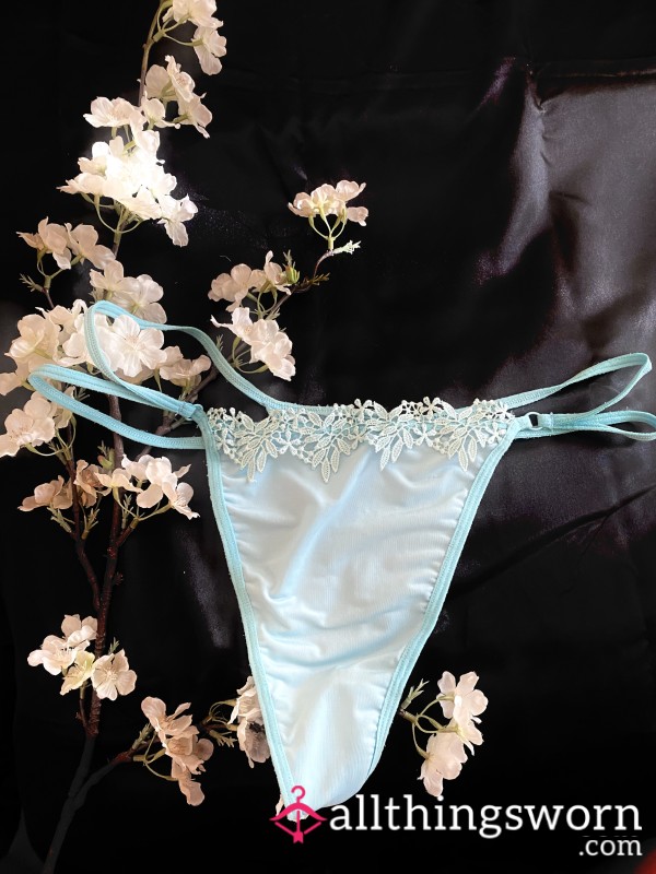 Baby Blue Thong🩵 With 48hr Wear & Free Shipping In Canada