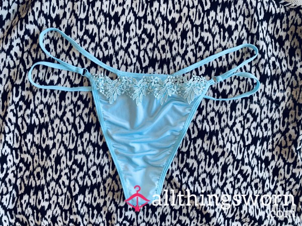 Baby Blue Thong🩵with Free Shipping In Canada