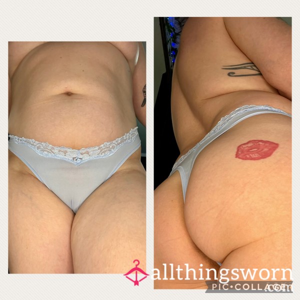 Baby Blue Thong