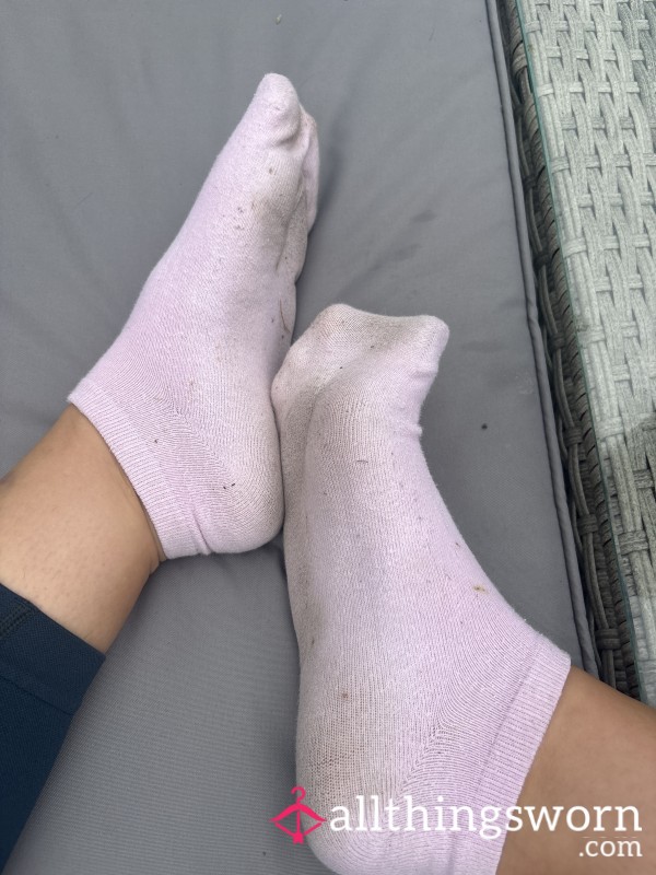Baby Pink Ankle Socks
