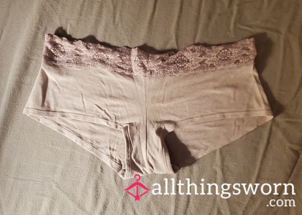 Baby Pink Boyshort Panties