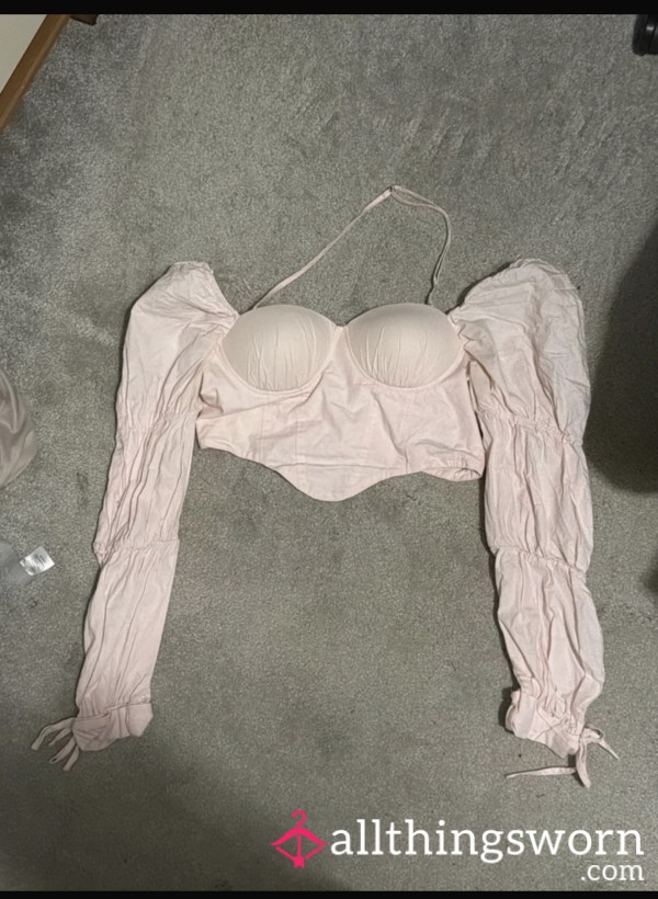 Baby Pink Corset Top