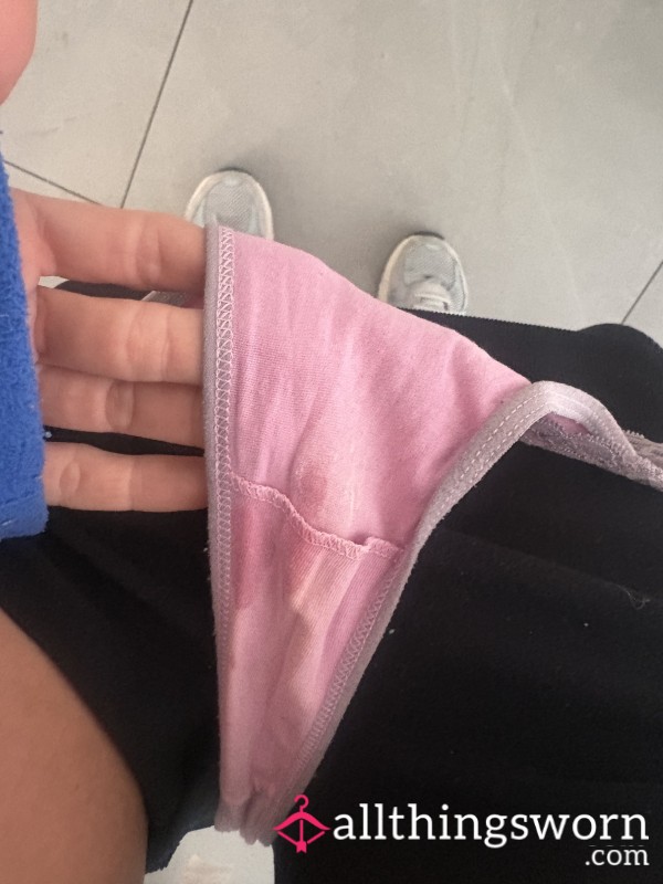 Baby Pink Gym Thong