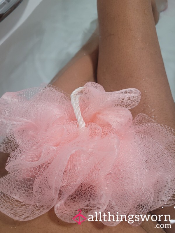 Baby Pink Loofah