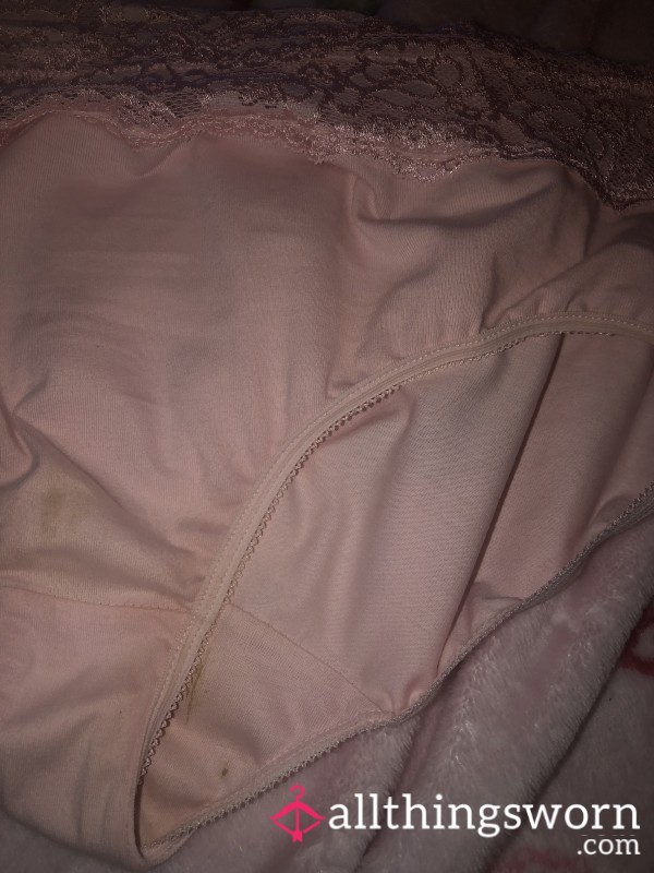 Baby Pink Panties, Worn For 48 Hours!