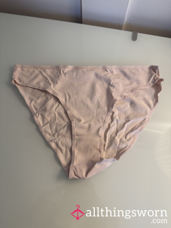 Baby Pink Sl*tty Briefs.. Worn Just For You🎀