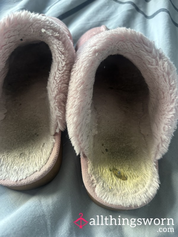 Baby Pink We’ll Worn Slippers