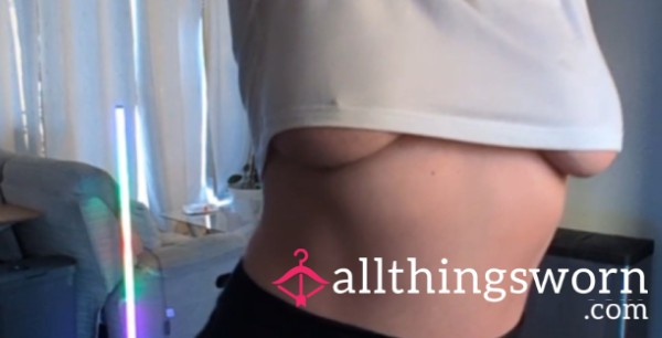 🎥 Naughty Pole Tease Ends In A Creamy Mess