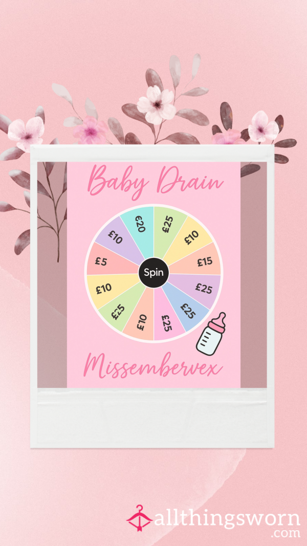 Baby Wheel Drain Baby 👶🏼