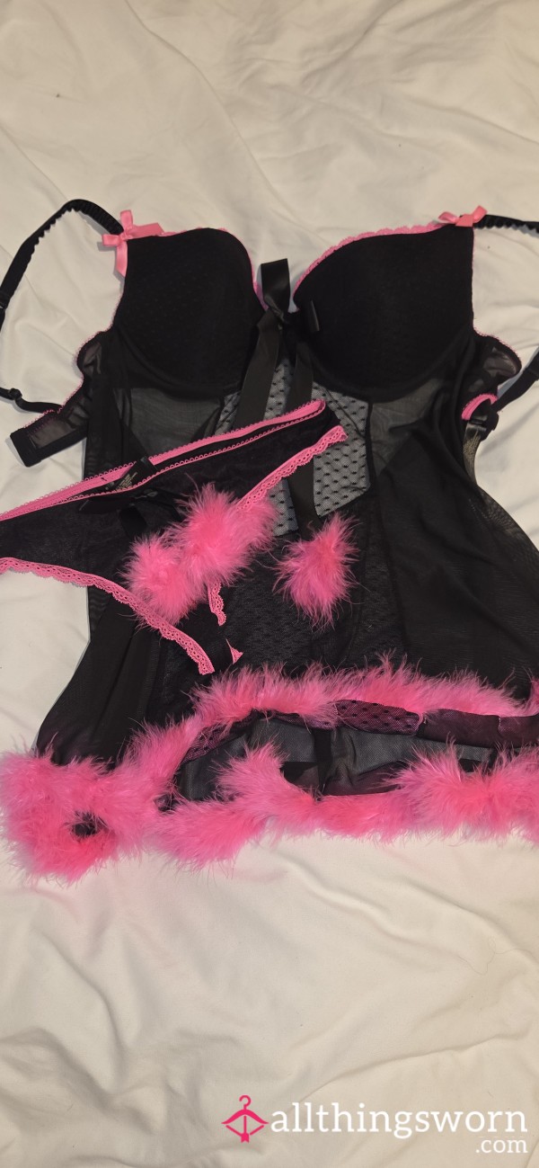 Babydoll Dress With Thong