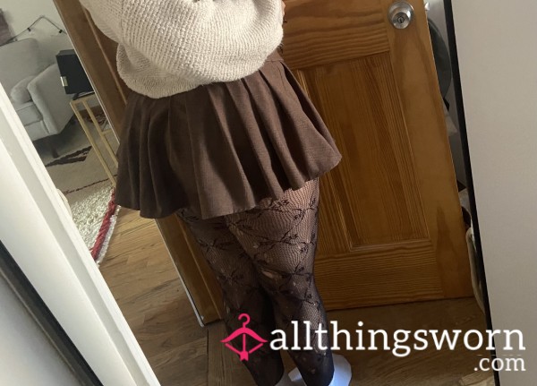 Back Lace Fishnets