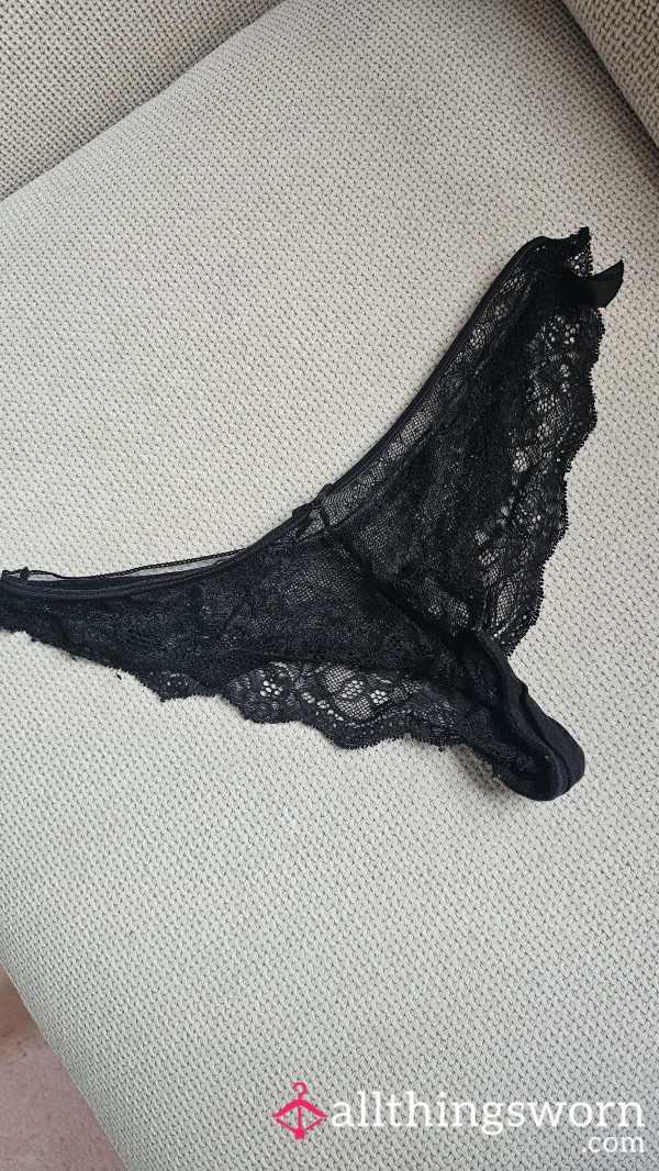 Back Lace Thongs