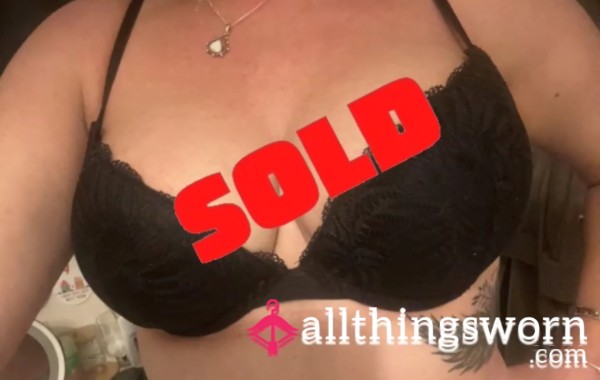 Black S**y Bra 34 C