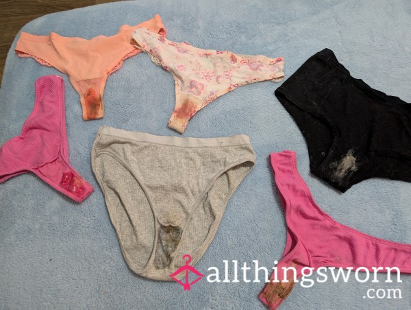 Back Up For Sale Had My Time Wasted With ORDER 😕 Dirtiest Underwear Bundle By Rainbow 🌈🌈🌈🌈 Unfortunately Express Postage Isn't Included In The Price