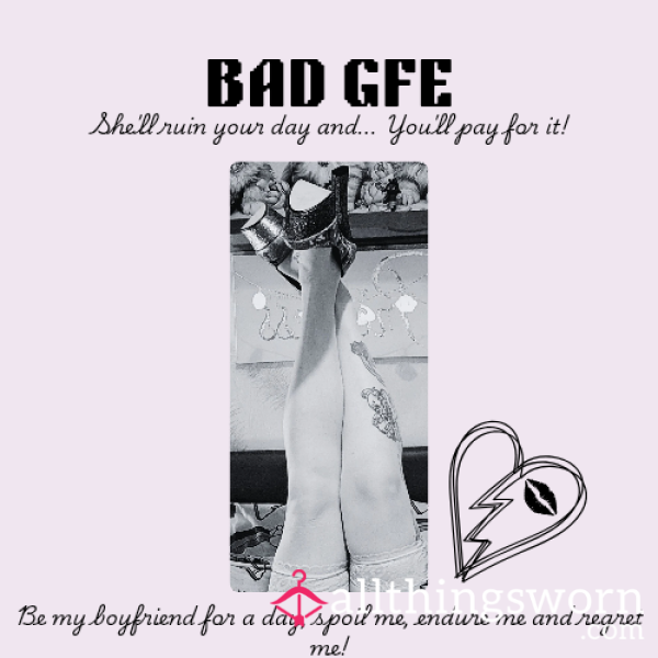 The BAD GFE- I'll Ruin Your Day And You'll Pay Me For It.... You'll Be Crawling Back Begging For More...