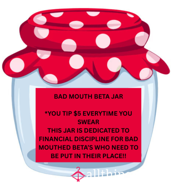 BAD MOUTH BETA JAR 🚫