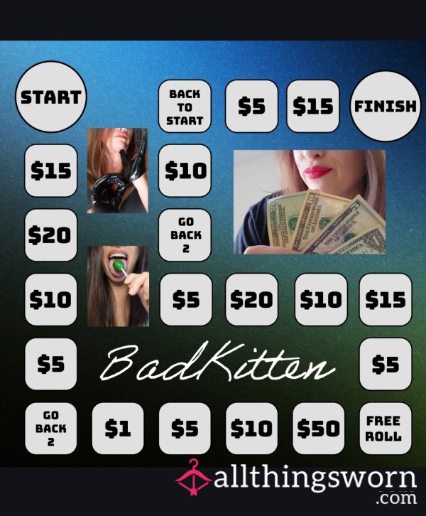 BadKitten's Findom Board Game