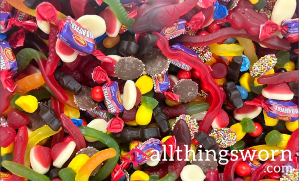 Bag Of Lollies With My Mans Cream  After F**king Me Doggy Style