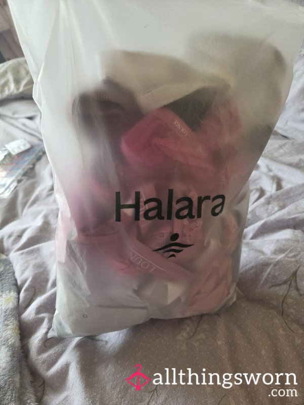 Bag Of Mixed Thongs Size 8 To 10 Perfect For Sissy Sl*ts