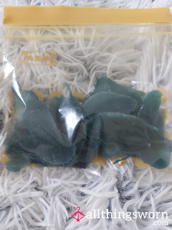 Bag Of Used Brasilian Wax. Full Of Hair