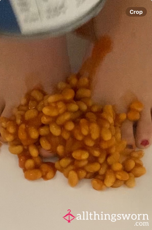 BAKED BEANS FOOT PLAY