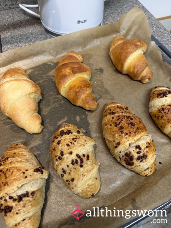 Baked Goods - Nutella Stuffed Croissants