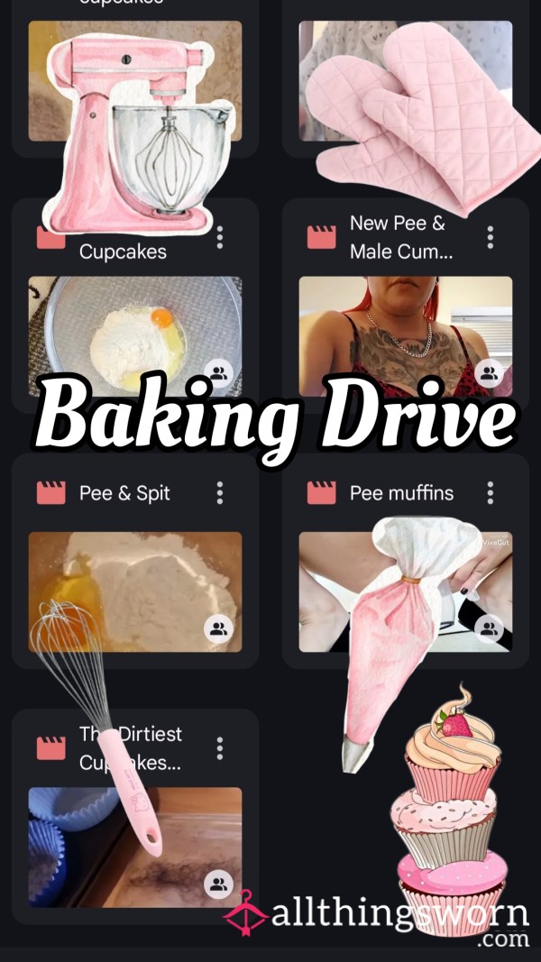 Baking Drive 🍪🎂🍰🧁