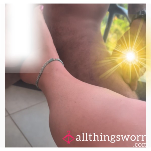 Balcony Footjob Tease 🥵 Barefoot Stroking Him Until Ma**ive C*m Explosion |4•59|
