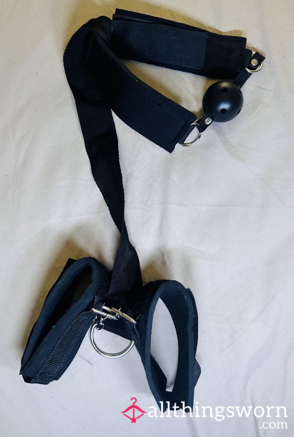 Ball Gag & Hand Restraint ⛓️