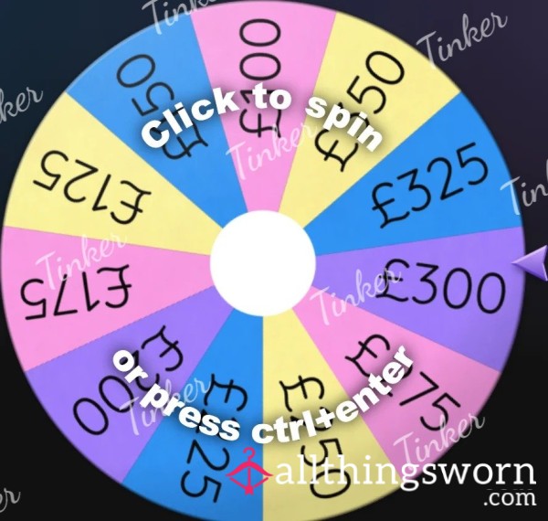Baller Findom Wheel Spin 💸