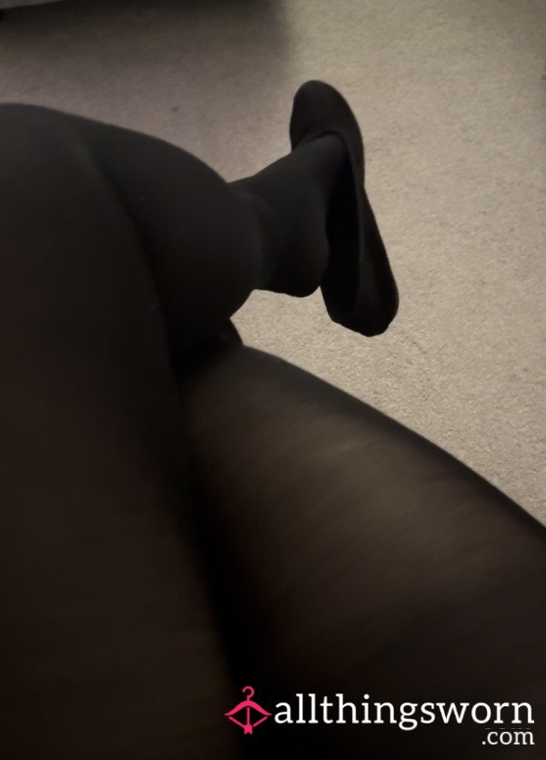 Ballet Pump Shoe Dangle Thick Tights