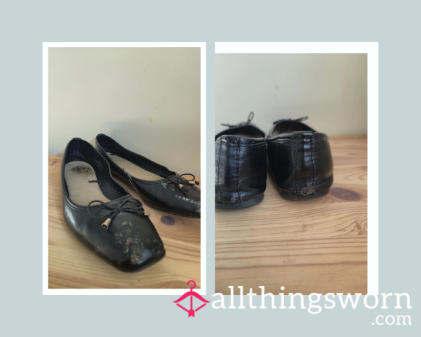 Ballet Pumps Black Uk Size 4
