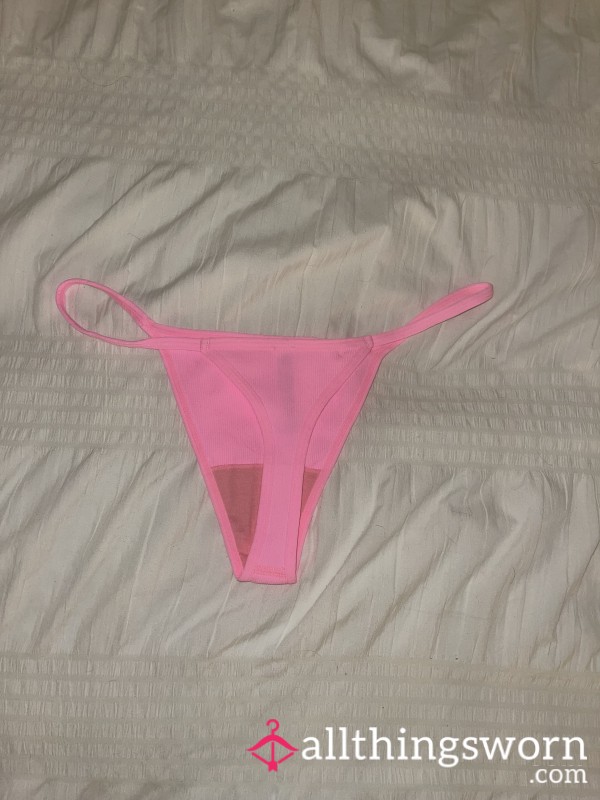 Bambi’s Pink Strappy Thong