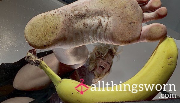 Banana Feet Sole Crushing