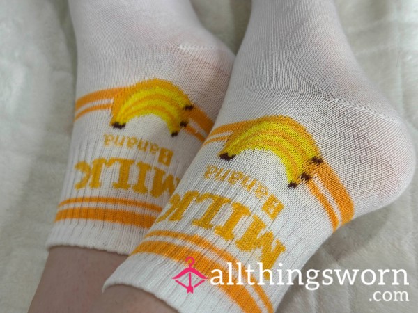 🍌Banana Milk Socks 🍌