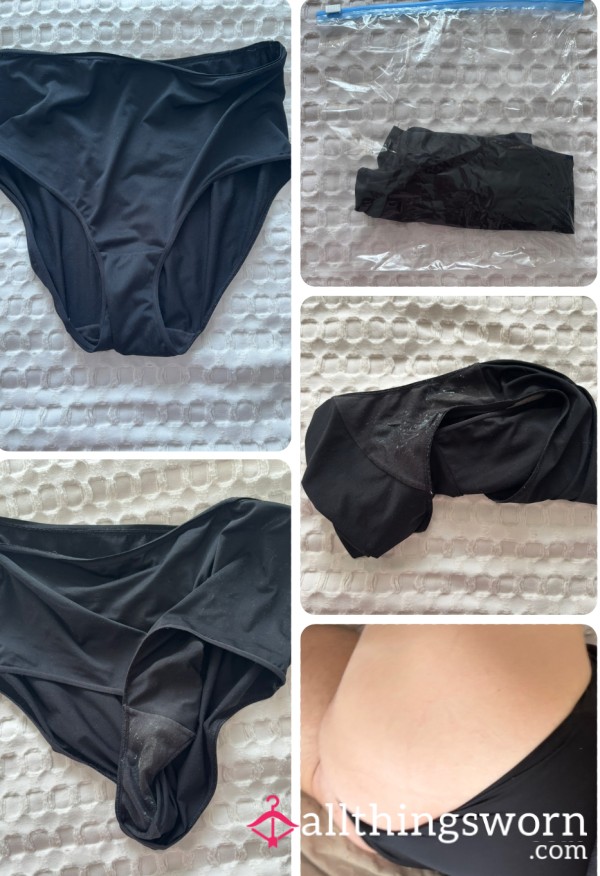 Bank Holiday Special 😜 Black Backed Full Panties 2 Full Days Worth 😜