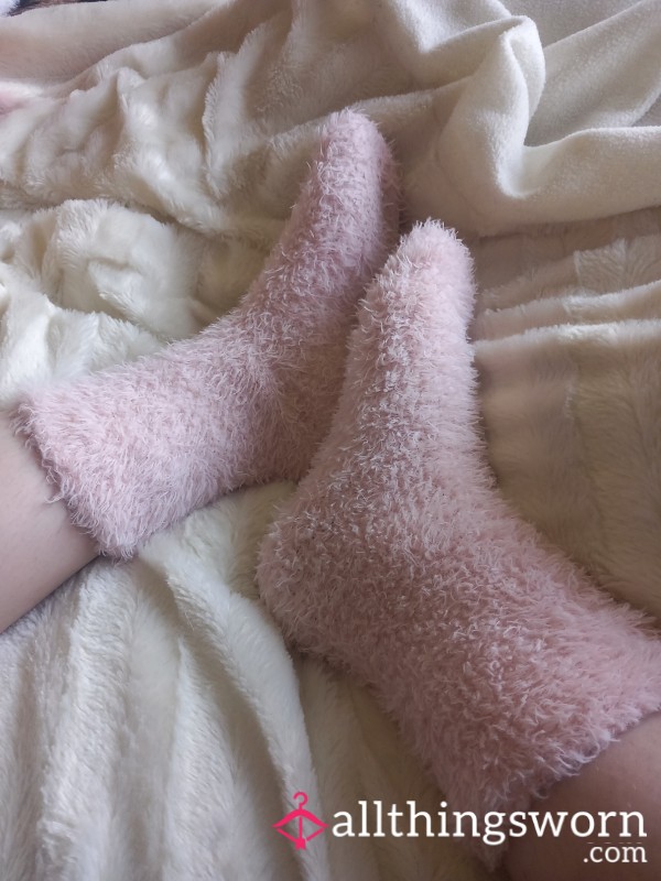 Barbie Rose Pink Fluffy Socks🩷👣