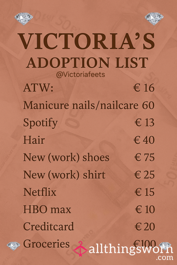 Barbie's Adoption List🩷🌸| Treat Me Like Your Queen👸🏼