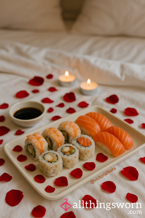 Barbie's Online Sushi Date😍🍣🍤