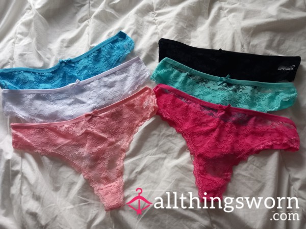 Barbie's Thongs With Lace🩷🥵