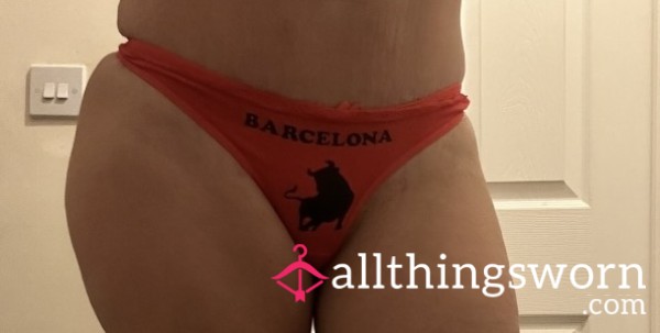 Barcelona G String Size S