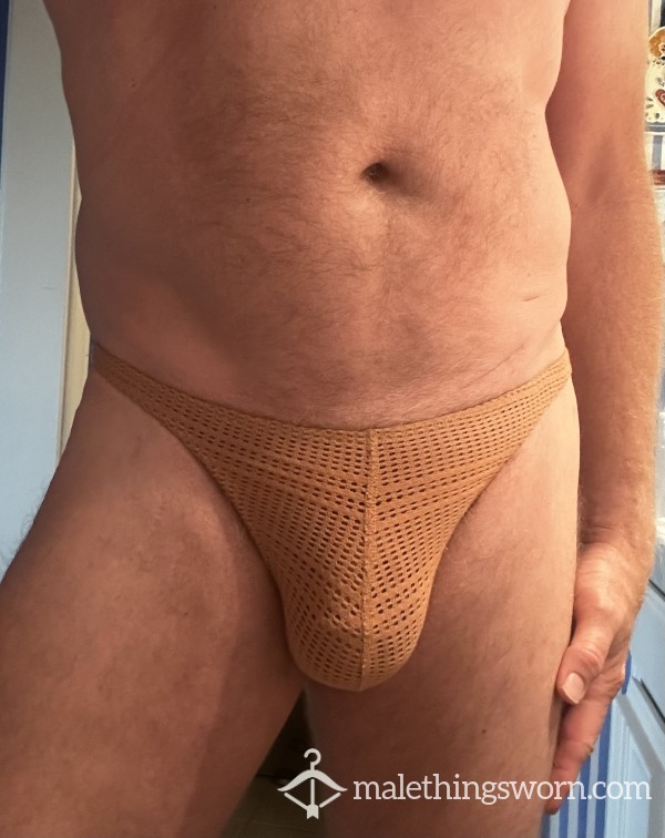 Barcode Berlin Mesh Thong Large