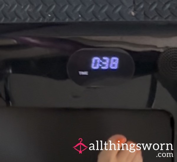 Bare Foot Treadmill Walking
