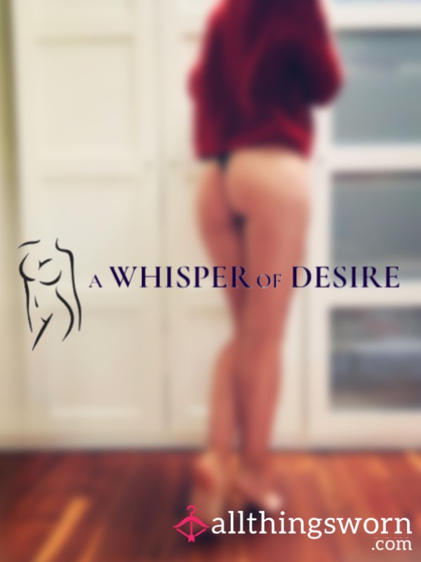 Bare Intentions - S**y Photo: Long Legs, Sheer Skin, And A Thong That Barely Behaves - What’s Not To Stare At?